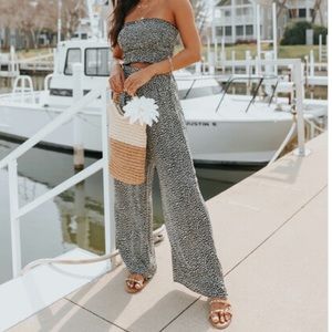 Black and white two piece set